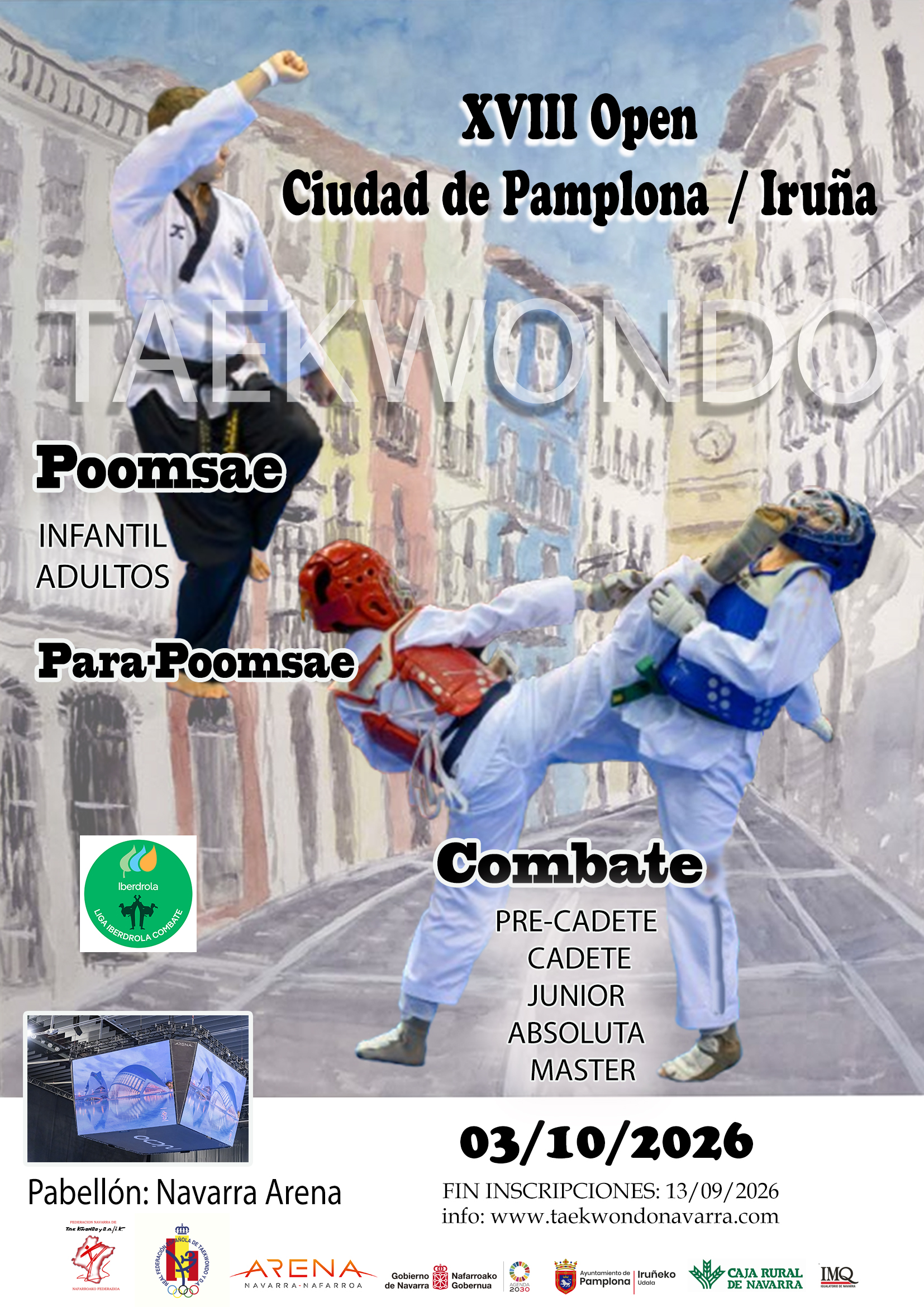 XVIII OPEN CIUDAD DE PAMPLONA 2026